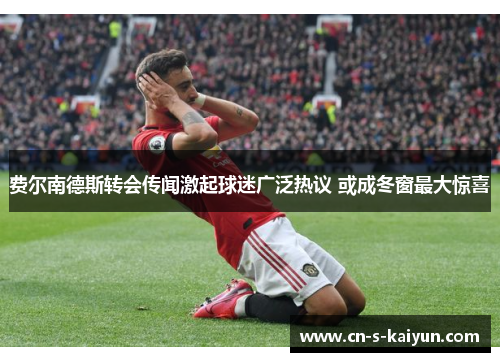 费尔南德斯转会传闻激起球迷广泛热议 或成冬窗最大惊喜 费尔南德斯转会传闻激起球迷广泛热议 或成冬窗最大惊喜